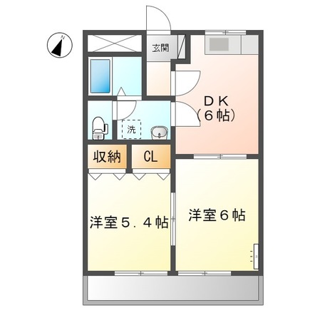 ファミールピアＡの間取り