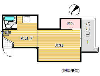 タカノフラットの間取り