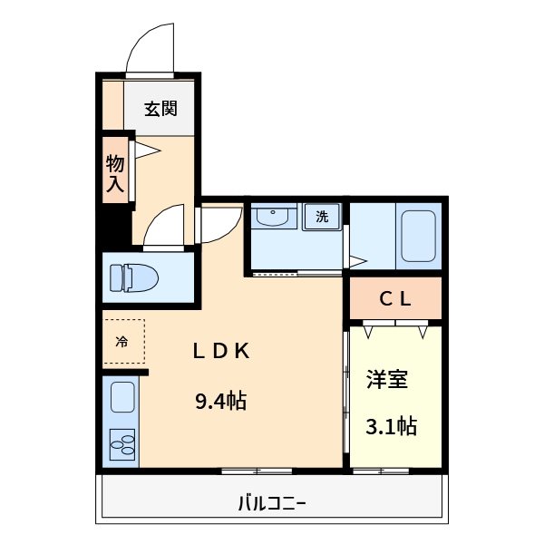 Noble　Palece北浦和の間取り