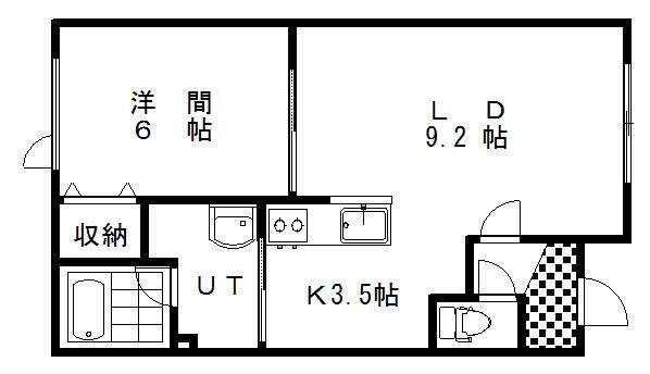 ルナソールの間取り