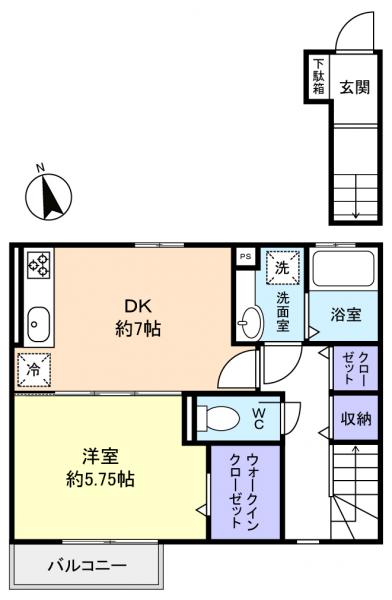 【ショコラの間取り】