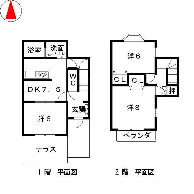 ジヨイフルＡ　３号の間取り