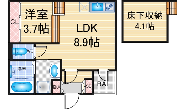 HS津金の間取り