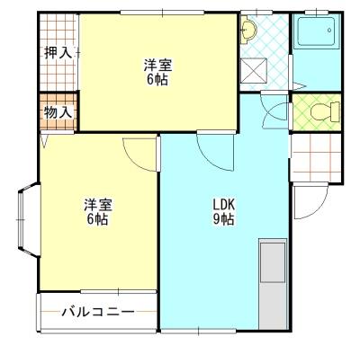 レティシアの間取り