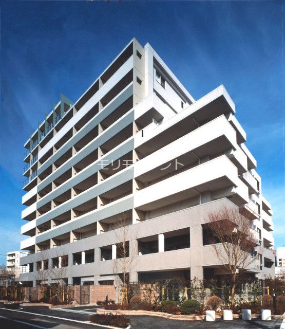 大田区羽田のマンションの建物外観