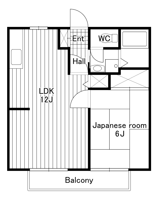 エーデルハイムＢ（本納）の間取り