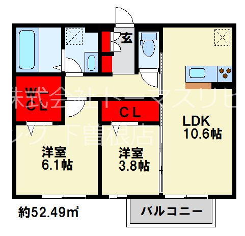 since2020　北の間取り