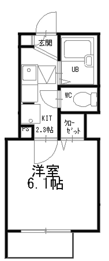 セレ西馬込の間取り