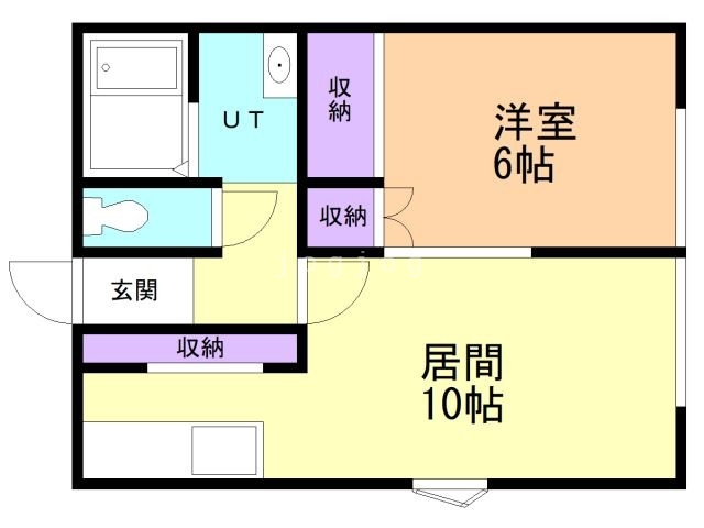 シティハウスIIIの間取り