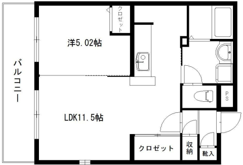 シルヴァーノの間取り