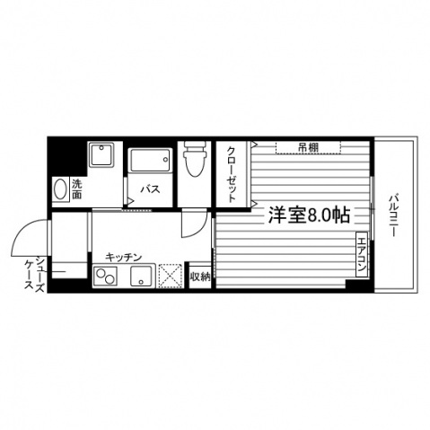 いよてつロフティ横河原駅の間取り