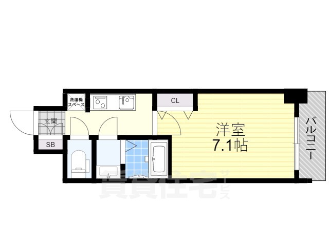 フレシール昭和通の間取り