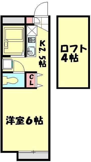 鴻巣市愛の町のマンションの間取り