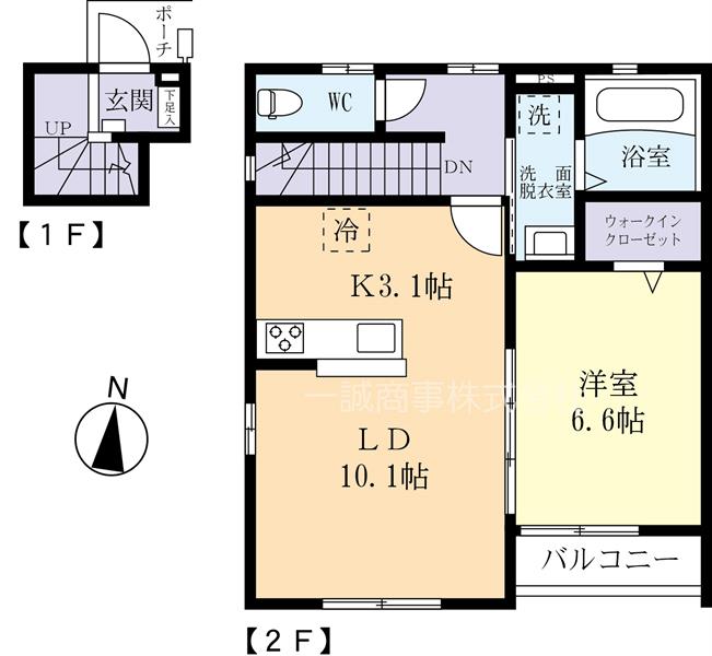 サンアリエッタＢの間取り