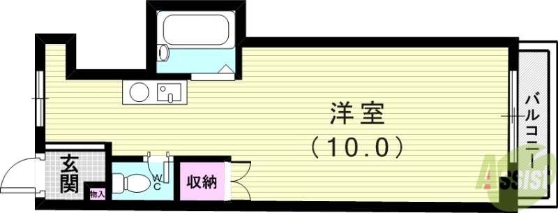 神戸市西区伊川谷町潤和のマンションの間取り