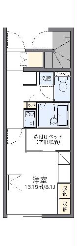 レオパレスＮＡＹＡ２００６の間取り