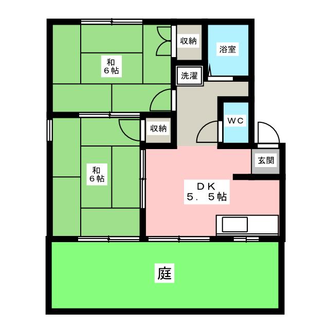 アーバン橘の間取り