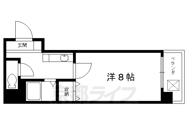 アクティ堀川の間取り