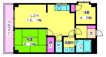 第３よし川ビルの間取り