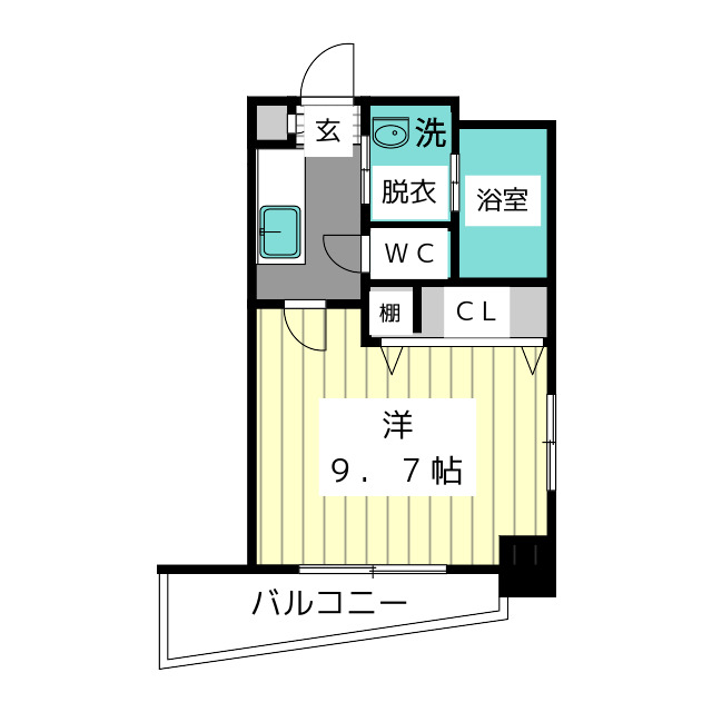 イースタンヒルズ藤が丘駅前IIの間取り