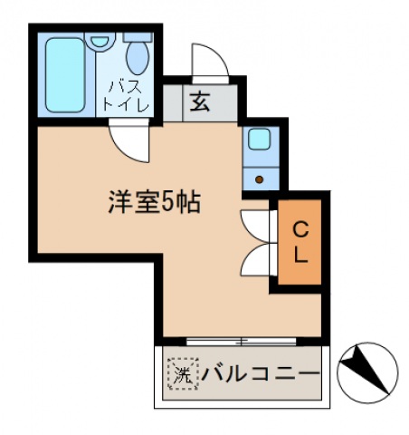 メゾンハトリの間取り