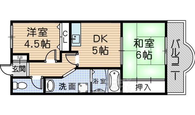 平井マンションの間取り