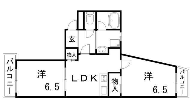 杉原ビルの間取り