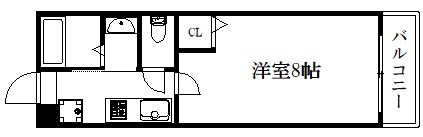 COCO三条天神川の間取り