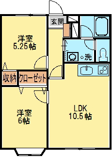 アークハイツの間取り