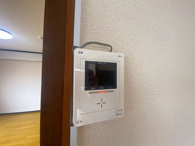 セキュリティ　訪問者の顔が見えるので安心です！