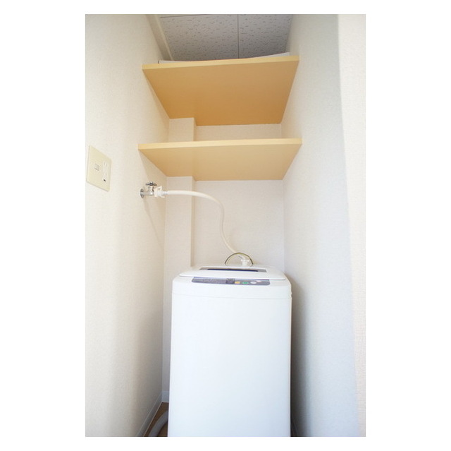 その他　ムダなく確保された洗濯機スペース