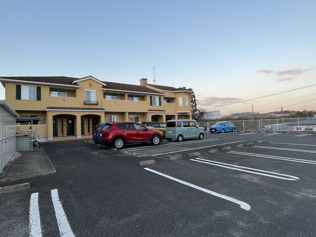 駐車場　平面駐車場です。