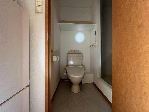 トイレ　温水洗浄便座設置