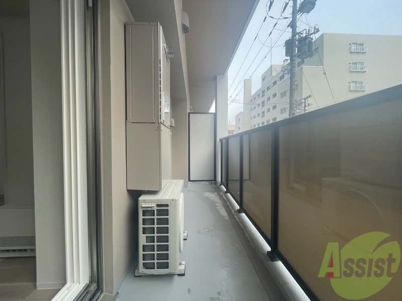 バルコニー　バルコニーです。洗濯物を干したり一息ついたりできますね！