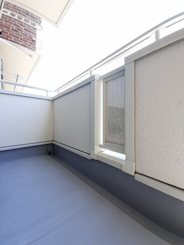 バルコニー　落ち着いた時間を過ごせるバルコニーです