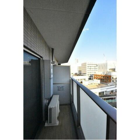 バルコニー　展望良好なバルコニー付き♪