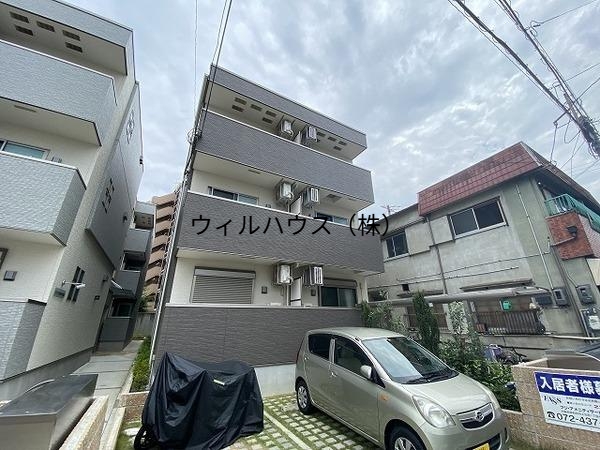 建物外観　全室角部屋！