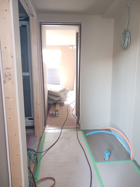 その他設備　建築中