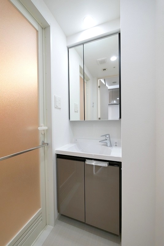 洗面設備　内装もきれいです