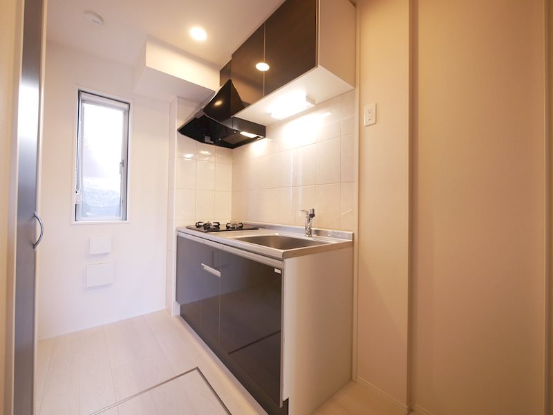 キッチン　システムキッチン（２口ガスコンロ付き）