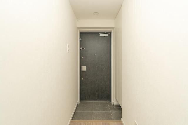 玄関　収納もある玄関です