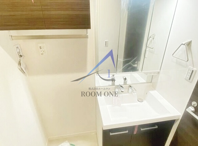 洗面設備　洗面台です。