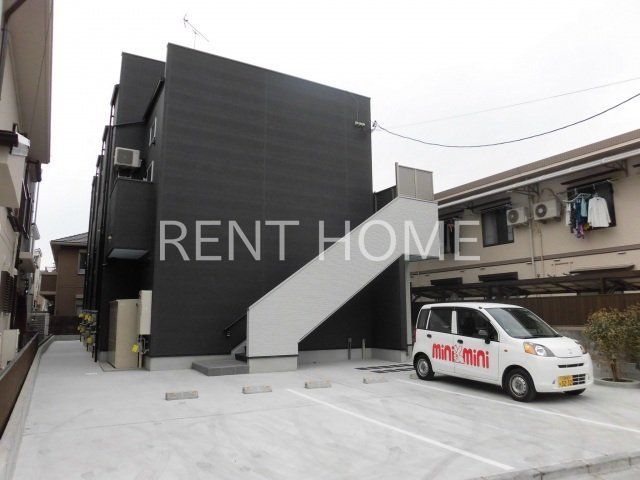 建物外観　スタイリッシュな外観です。