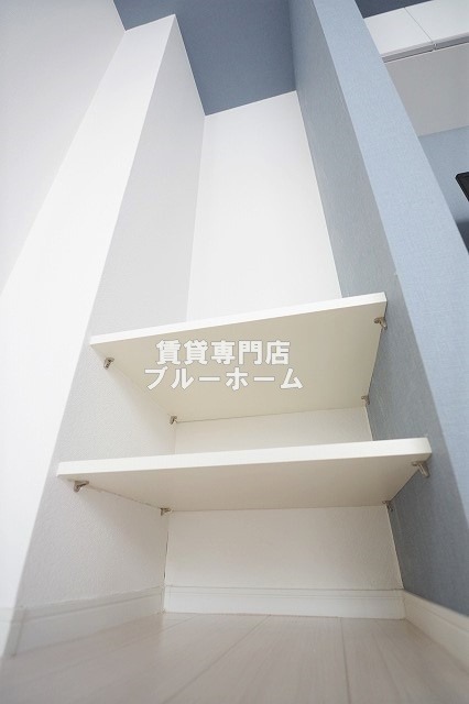 収納　テレビ横の収納！