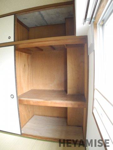 収納　※同間取りの別号室の写真です※