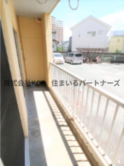 バルコニー　バルコニー付きです
