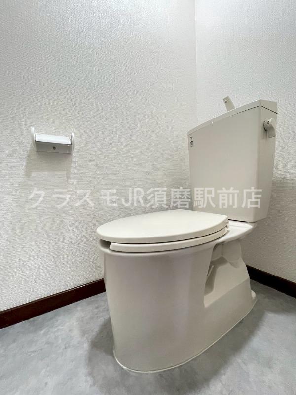 ビラ名谷A棟のトイレ写真