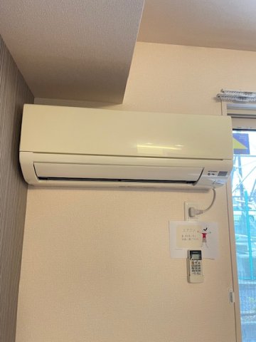 その他設備　リビングにはエアコンを完備しています