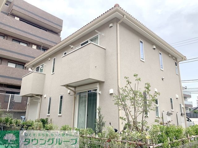 建物外観　三井ホーム施工　経済的な都市ガス