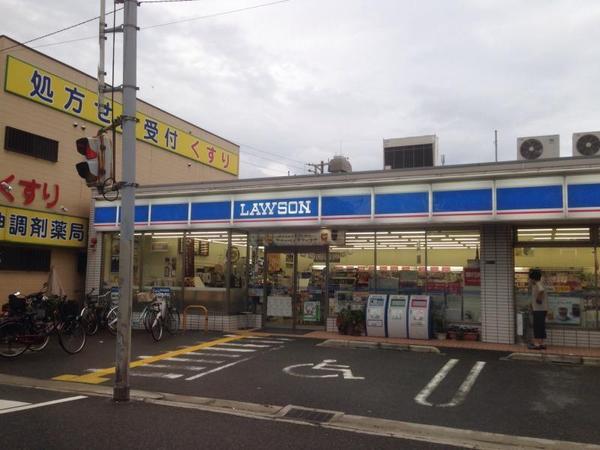 コンビニ　ローソン森之宮二丁目店（コンビニ）まで209m